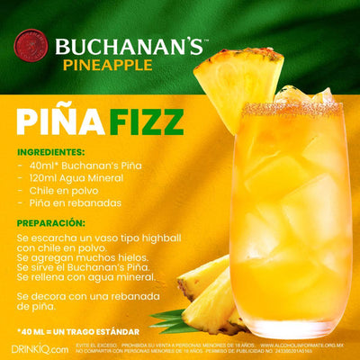 Licor de Whisky Buchanan's Pineapple Blended Scotch 750 ml