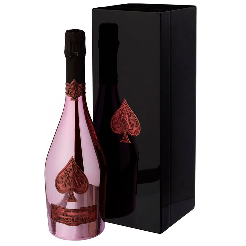 Champagne Armand de Brignac Rosé Wooden Box 750ml