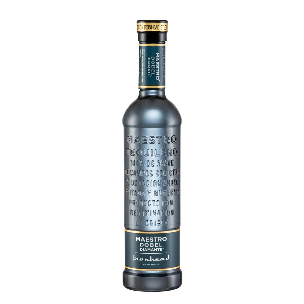 TEQUILA MAESTRO DOBEL DIAMANTE IRONHEAD 700ML Vinos América