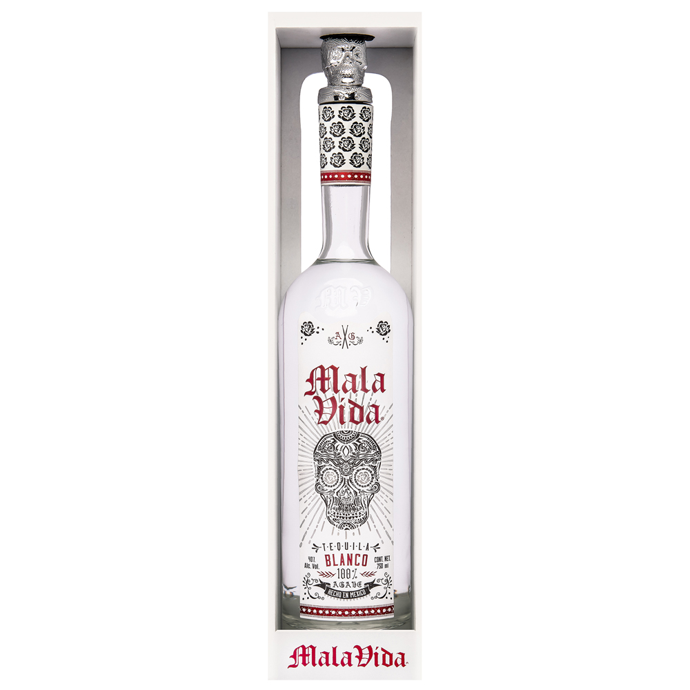 TEQUILA MALA VIDA BLANCO 700ML Vinos América