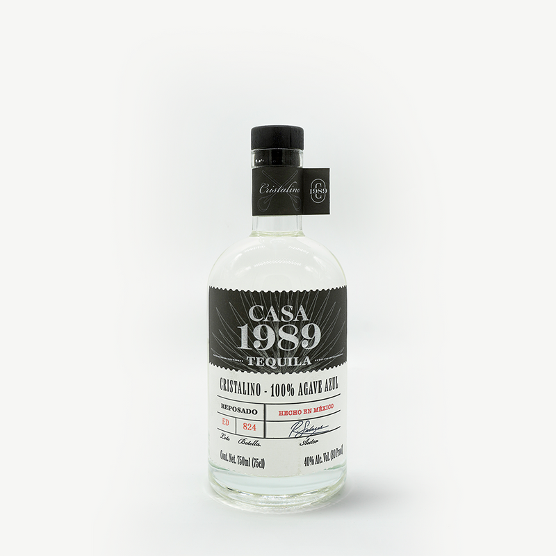 TEQUILA CASA 1989 REPOSADO CRISTALINO 750ML
