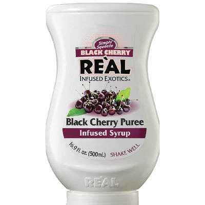 PUREE REAL BLACK CHERRY 500ML