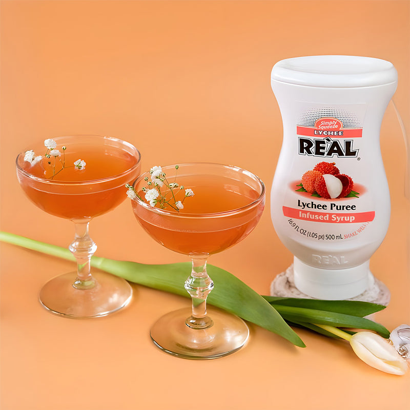 PUREE REAL LYCHEE FRUIT 500ML
