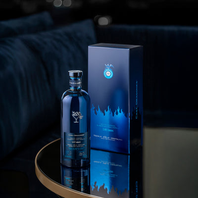 TEQUILA CASA DRAGONES AÑEJO CRISTALINO 200 COPAS 750ML
