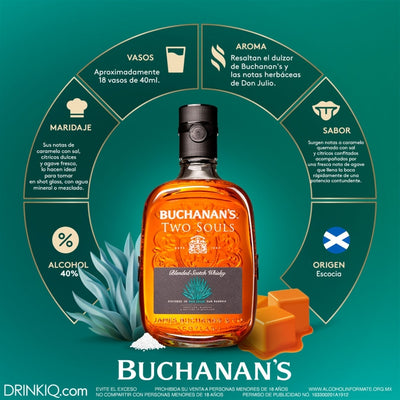 Whisky Buchanan's Two Souls Blended Scotch 750 ml