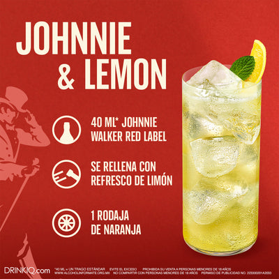 Whisky Johnnie Walker Red Label Blended Scotch 1000 ml