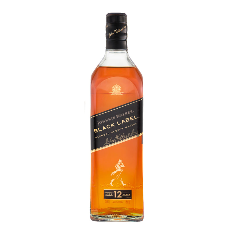 Whisky Johnnie Walker Black Label Blended Scotch 1000 ml