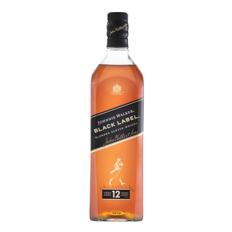 Whisky Johnnie Walker Black Label Blended Scotch 750 ml