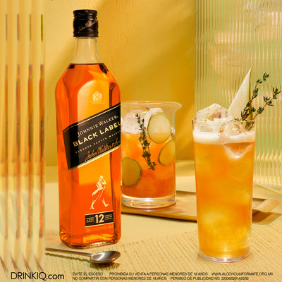 Whisky Johnnie Walker Black Label Blended Scotch 750 ml