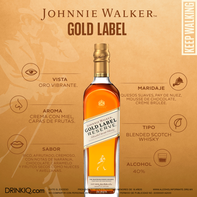 Whisky Johnnie Walker Gold Label Reserve 750 ml