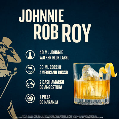 Whisky Johnnie Blue Label Blended Scotch 750 ml