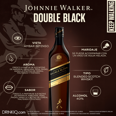 Whisky Johnnie Walker Double Black 750 ml