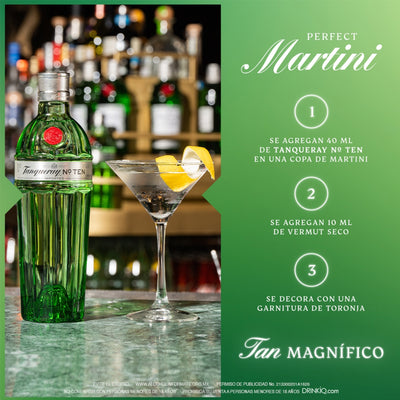 Ginebra Tanqueray Ten Cítrica 700 ml