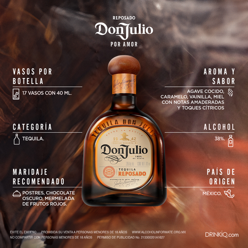 Tequila Don Julio Reposado 700 ml