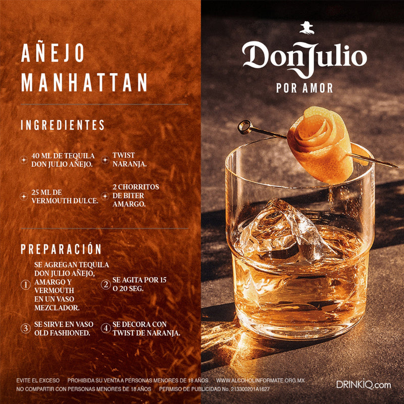 Tequila Don Julio Añejo 700 ml