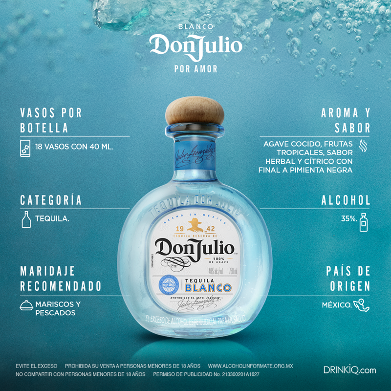 Tequila Don Julio Blanco 700 ml