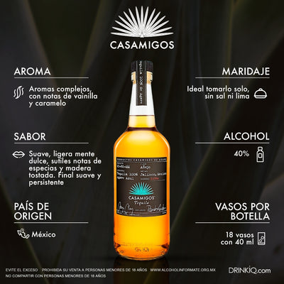 Tequila Casamigos Añejo 750 ml