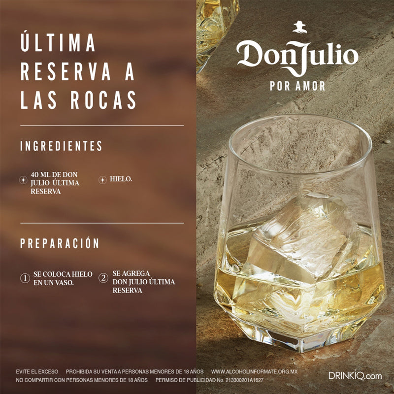 Tequila Don Julio Ultima Reserva 750 ml