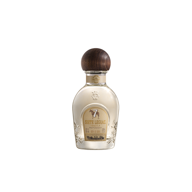 MINI TEQUILA 7 LEGUAS REPOSADO  50ML