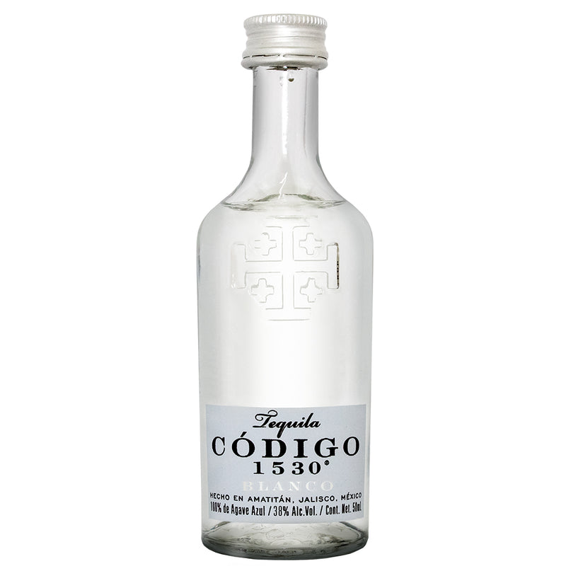 MINI TEQUILA CODIGO 1530 BLANCO 50ML