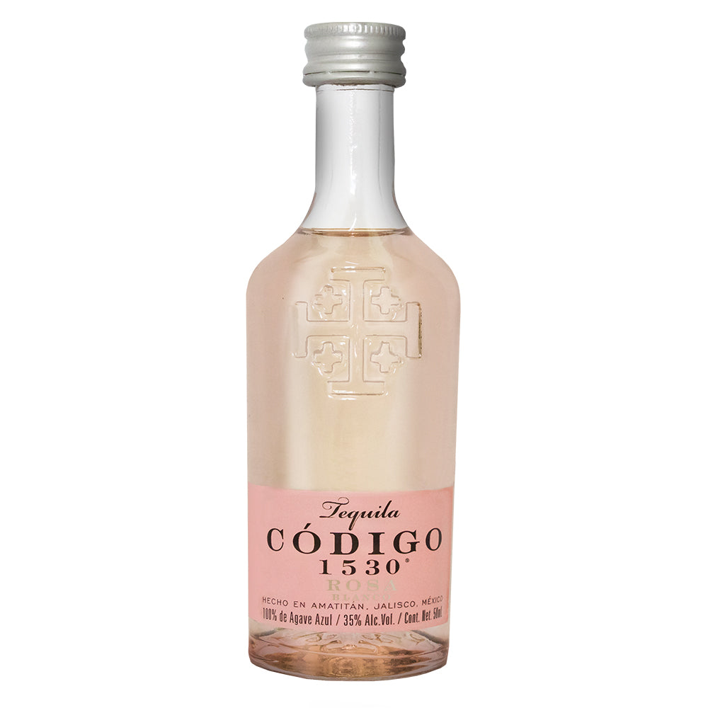 MINI TEQUILA CODIGO 1530 ROSA 50ML – Vinos América