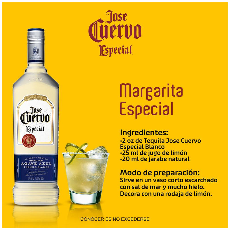 TEQUILA CUERVO ESPECIAL PLATA 990 ML