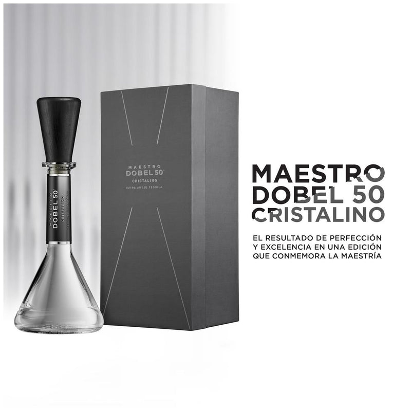 TEQUILA MAESTRO DOBEL 50 CRISTALINO 700ML