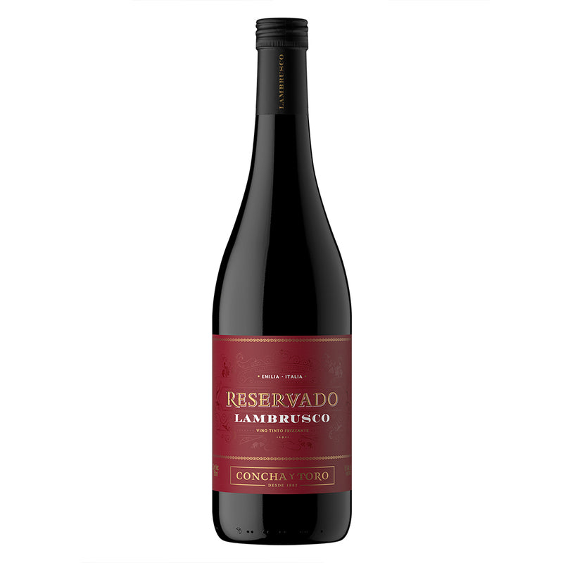 VINO TINTO CONCHA Y TORO RESERVADO LAMBRUSCO 750ML