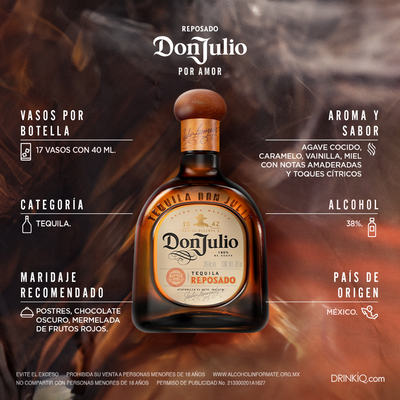 Tequila Don Julio Reposado 1000 ml