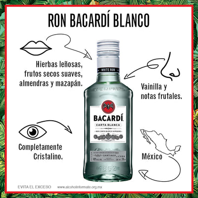 RON BACARDI CARTA BLANCA 200 ML