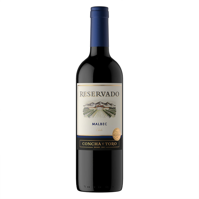 VINO TINTO CONCHA Y TORO RESERVADO MALBEC 750ML