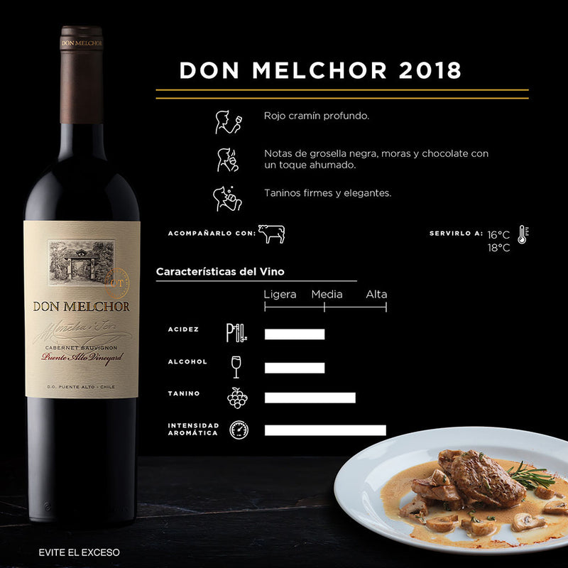 VINO TINTO DON MELCHOR PRIVATE RVE 750ML