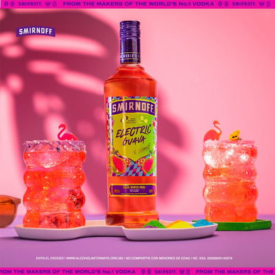 Vodka Smirnoff Electric Guava 750 ml