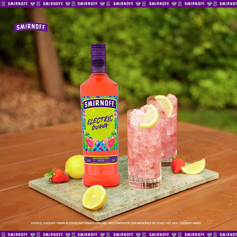 Vodka Smirnoff Electric Guava 750 ml