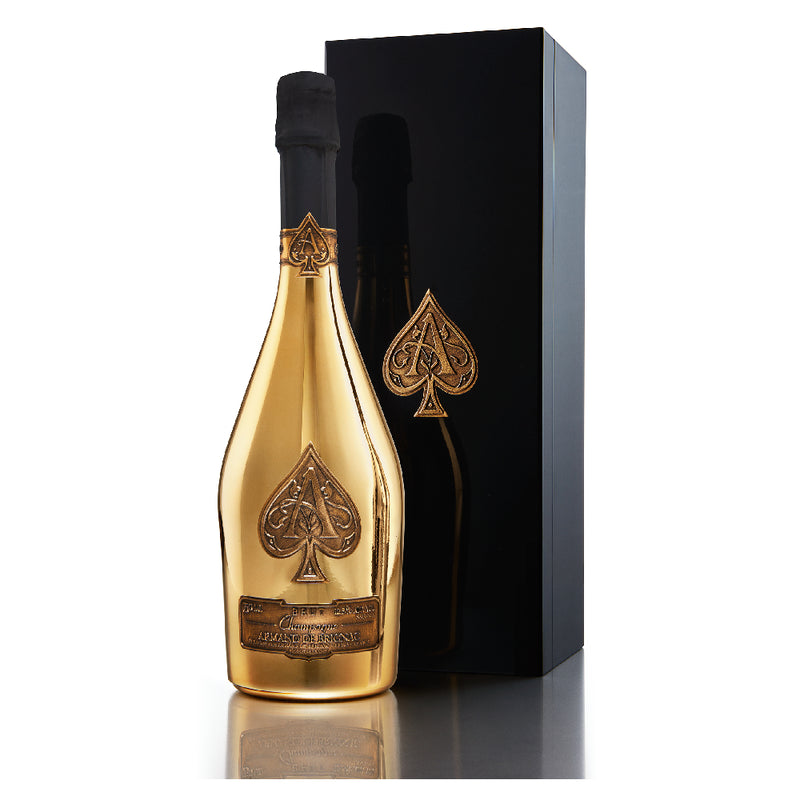 Champagne Armand de Brignac Brut Gold Wooden Box 750ml