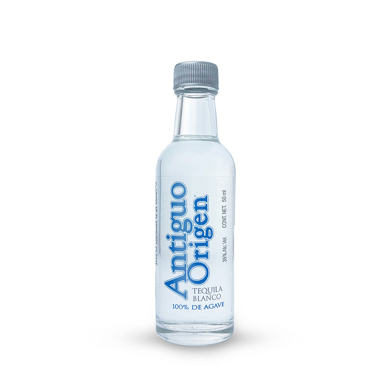 MINI TEQUILA ANTIGUO ORIGEN BLANCO .50ML