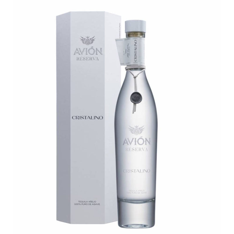 TEQUILA AVION EXTRA  AÑEJO CRISTALINO RESERVA  44 750ML