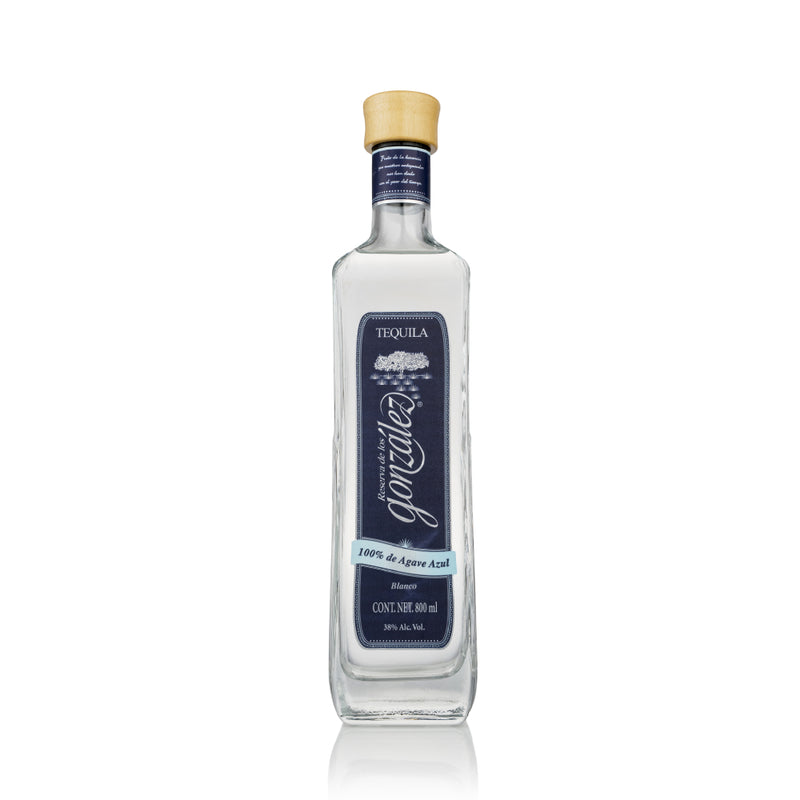 TEQUILA RESERVA DE LOS GONZALEZ BLANCO 800ML