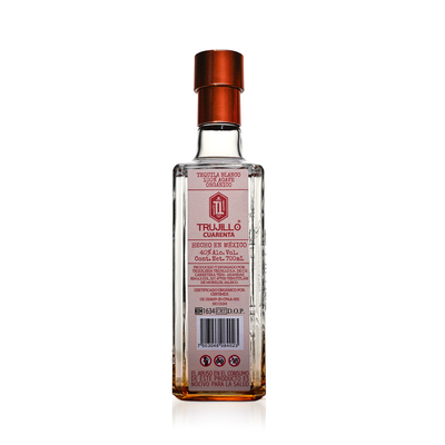 TEQUILA TRUJILLO CUARENTA BLANCO 750ML