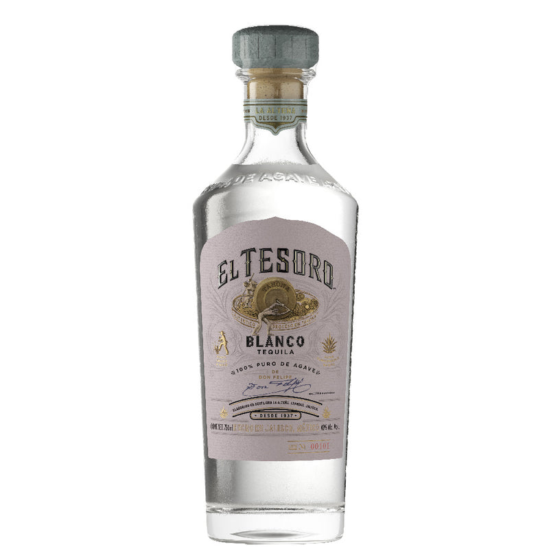 TEQUILA EL TESORO BLANCO 750ML