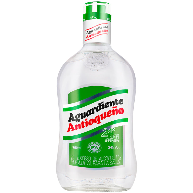 AGUAR ANTIOQUEÑO VERDE 750ML