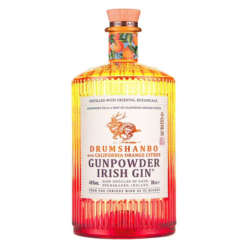 GINEBRA GUNPOWDER IRISH ORANGE CITRUS 700ML