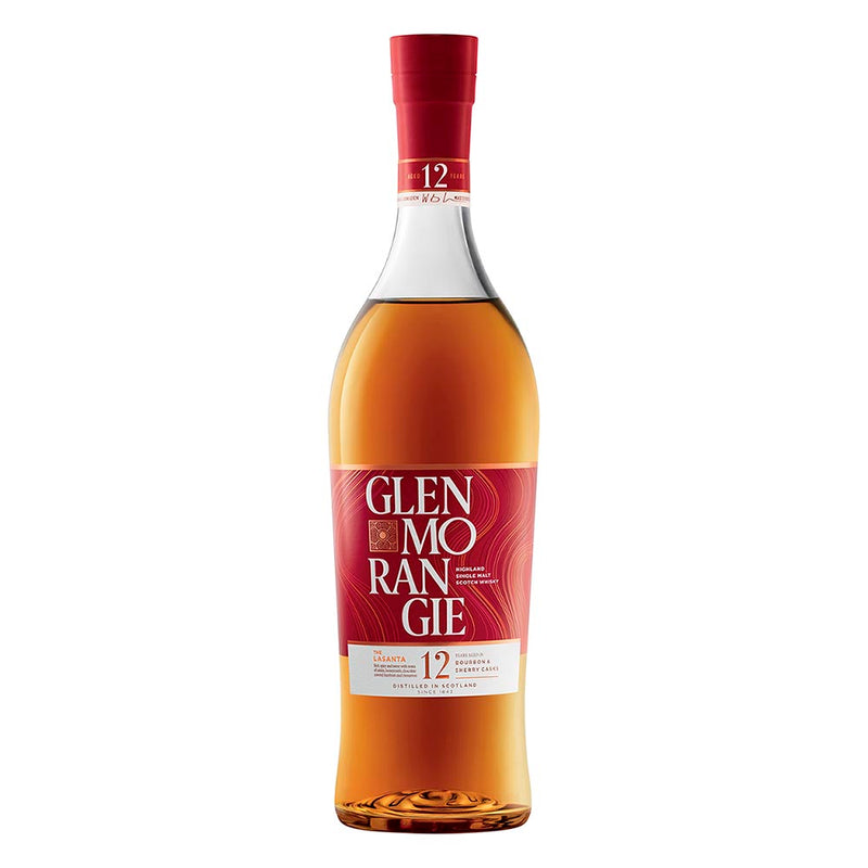 WHISKY GLENMORANGIE 12  AÑOS LASANTA 750ML