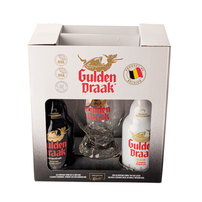 CERVEZA GULDEN DRAAK 330ML + CERVEZA GULDEN DRAAK 9000 330ML + COPA