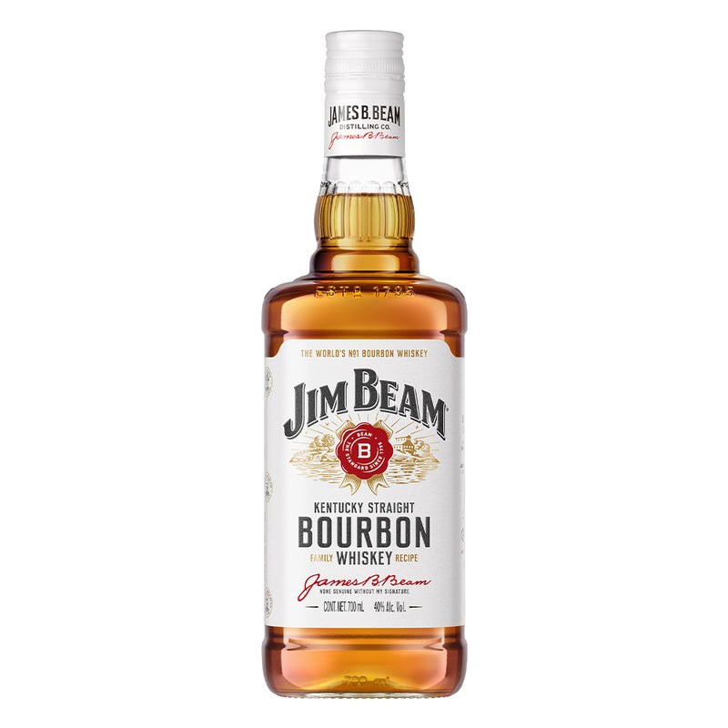 WHISKY JIM BEAM 4 AÑOS WHITE LABEL 700ML