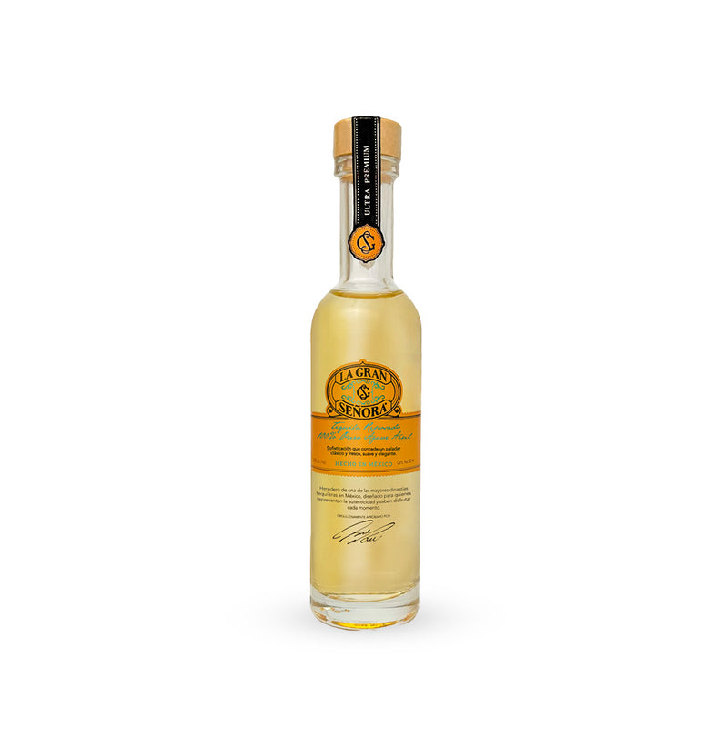 MINI TEQUILA LA GRAN SEÑORA REPOSADO .50ML