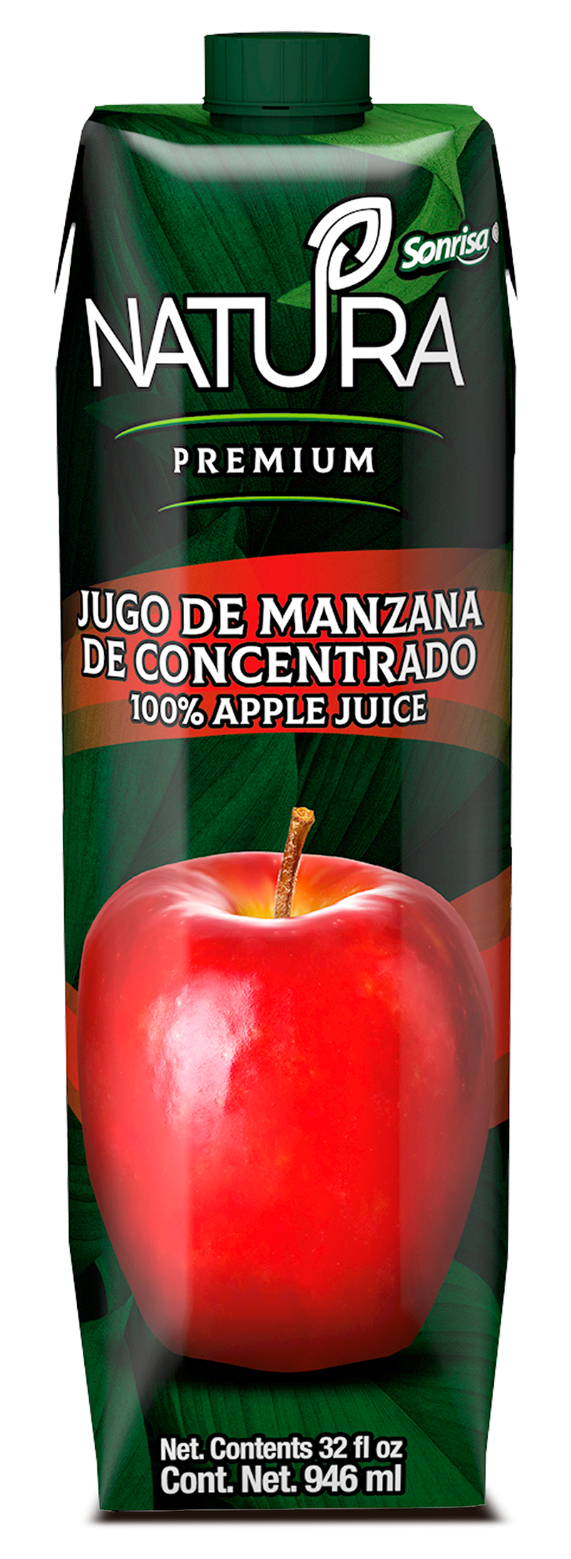 JUGO DE MANZANA NATURA SONRISA 946ML