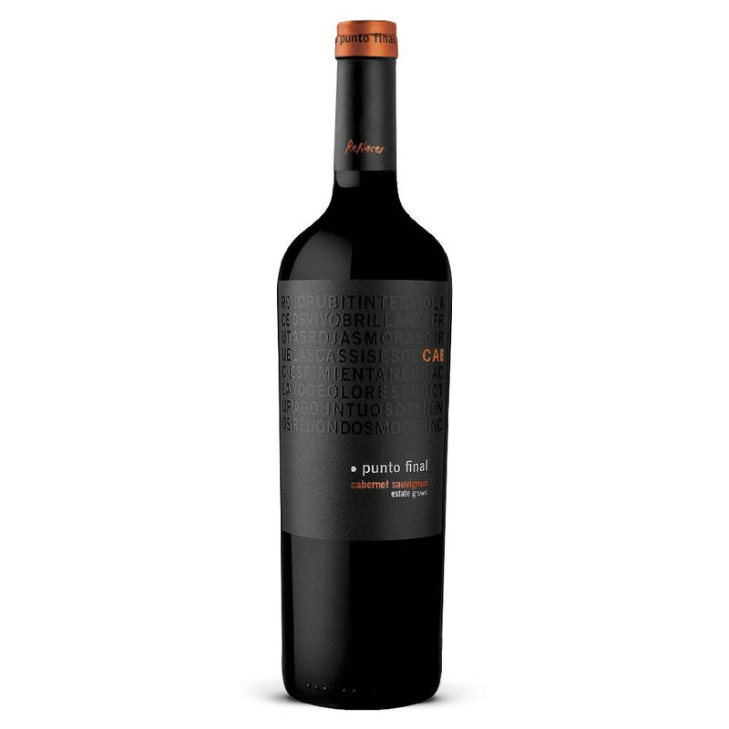 VINO TINTO BODEGA RENACER  PUNTO FINAL CABERNET  SAUVIGNON 750ML