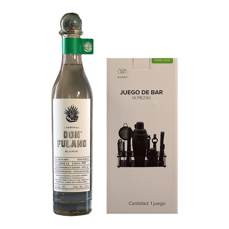 Regalo Tequila Don Fulano Blanco + Kit de Mixología