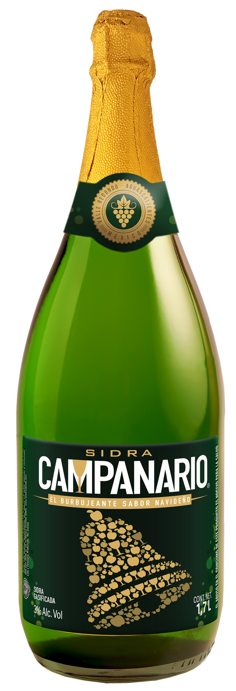 SIDRA CAMPANARIO BLANCA 1700ML